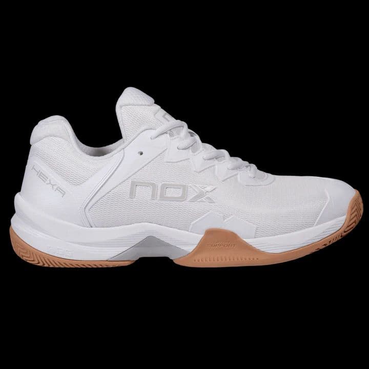 ML10 HEXA White/Caramel Sole Padel Shoes