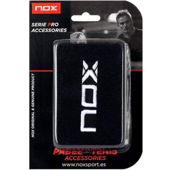 NOX Sport Wristbands black/white