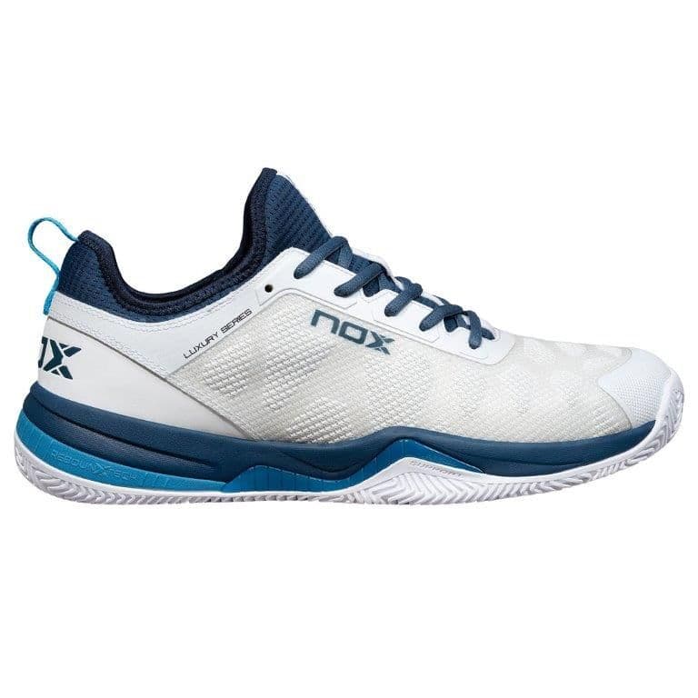 SHOES NERBO WHITE/SWEDISH BLUE